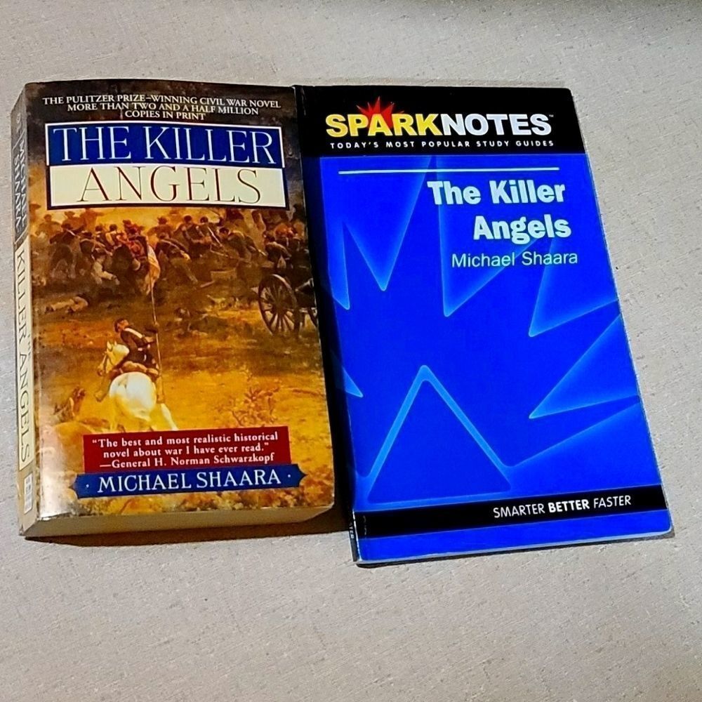 The killer angels & spark notes study guide bundle